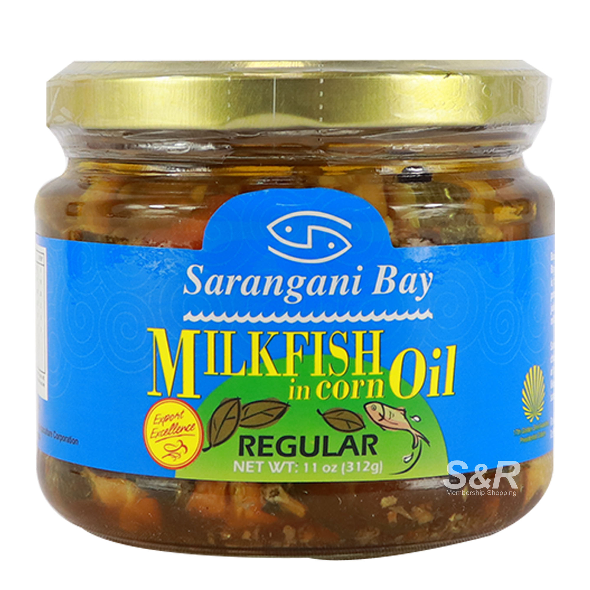 Sarangani Bay Milkfish in Corn Oil Regular 312g Sarangani Bay Milkfish in Corn Oil Regular 312g